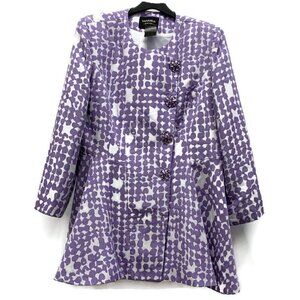 Giovanna Signature Lavender & White Dot Coat